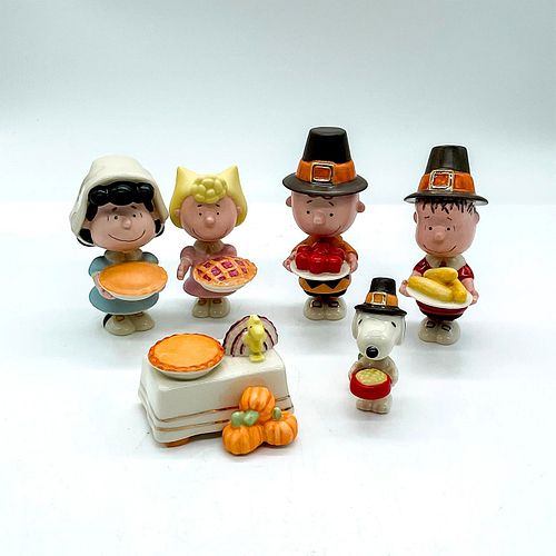 6PC LENOX FOR PEANUTS FIGURINES,