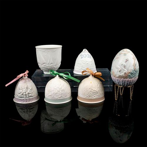 6PC LLADRO PORCELAIN