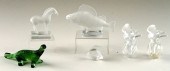 6PC. LOT OF LALIQUE CRYSTAL PE