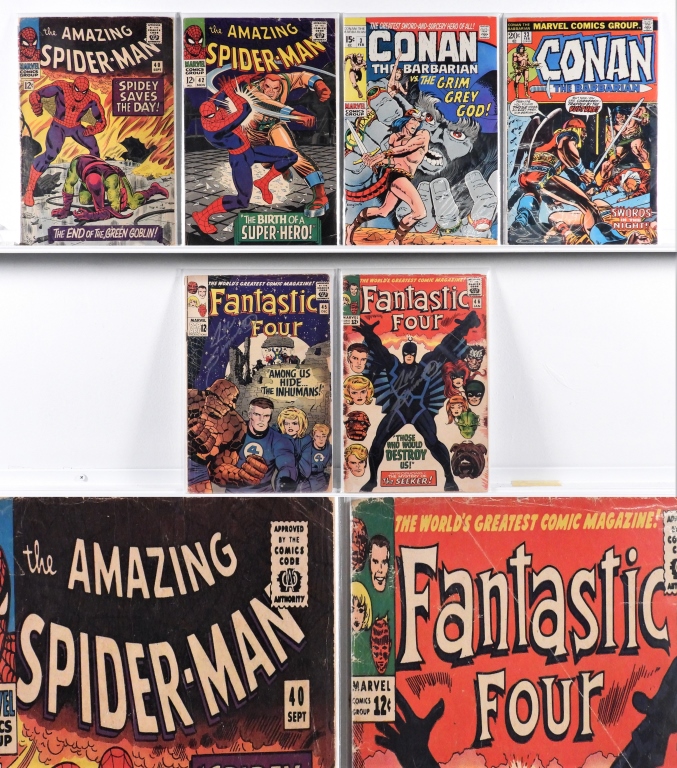 6PC MARVEL COMICS ASM CONAN
