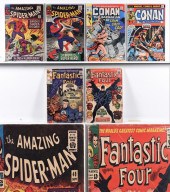 6PC MARVEL COMICS ASM CONAN FA