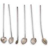 (6PC) MEXICAN STERLING SILVER