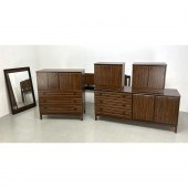 6pc Mid Century Modern Bedroom