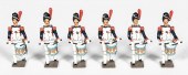6PC MIGNOT EARLY 19TH CENTURY