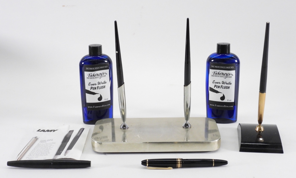 6PC MONTBLANC FOUNTAIN PENS