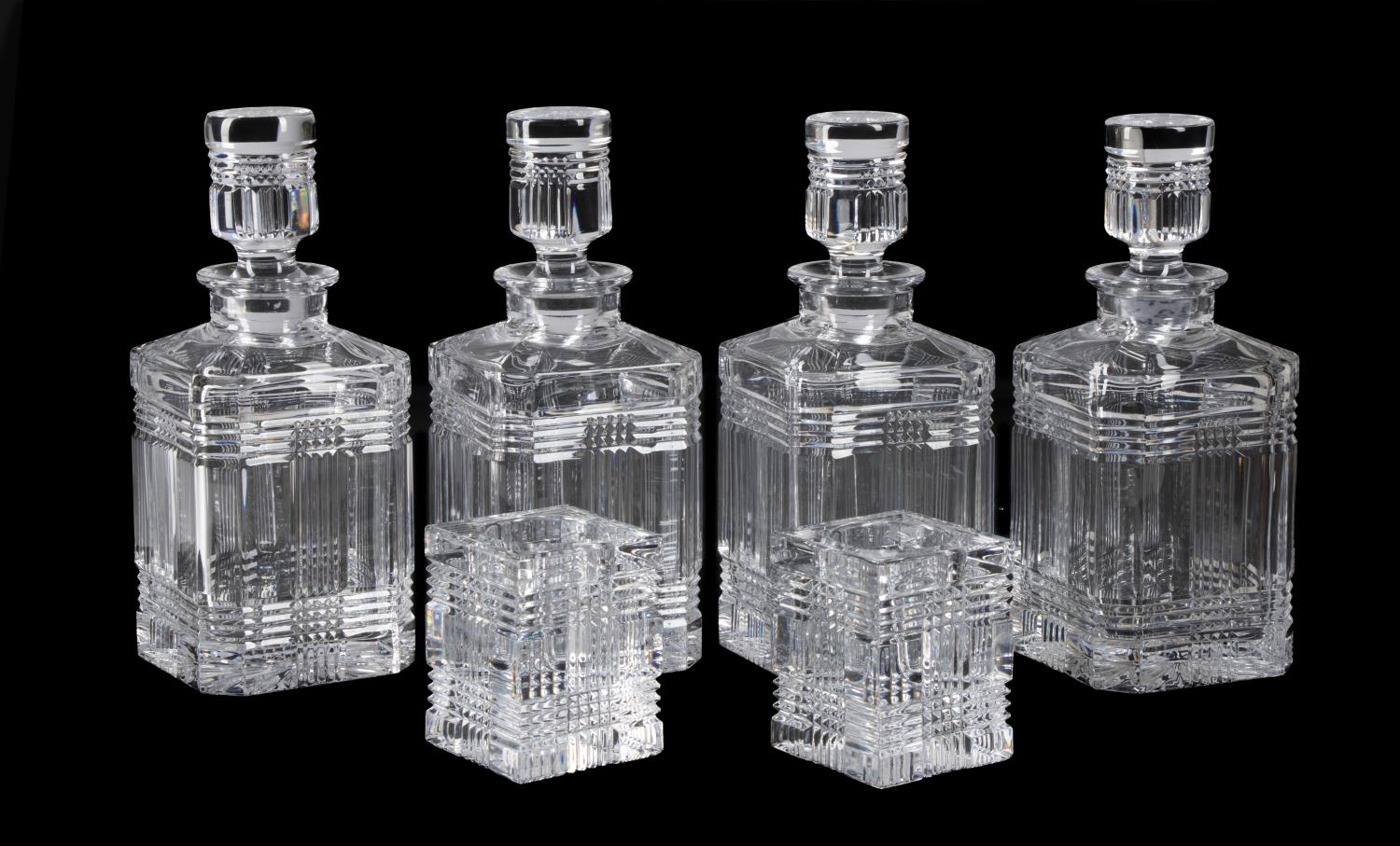 6PC RALPH LAUREN CRYSTAL