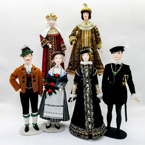 6PC RUSSIAN PORCELAIN
