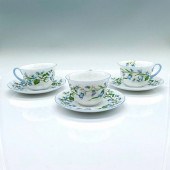6PC SHELLEY BONE CHINA TEA CUP