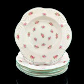 6PC SHELLEY ENGLAND BOWLS, ROS