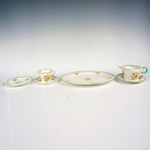 6PC SHELLEY TABLEWARE SET, ROSIE