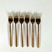 6PC SIGVARD BERNADOTTE GILDED