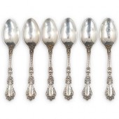 (6PC) STERLING SILVER HARRIS &