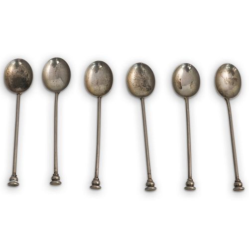 (6PC) STERLING SUGAR SPOON