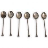 (6PC) STERLING SUGAR SPOON GRO