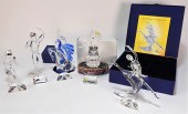 6PC SWAROVSKI DANCING FIGURE G