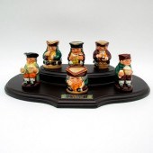 6PC VINTAGE ROYAL DOULTON TINY