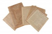 6PCS LOT OF WAR NEWSPAPERS, RE