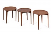 6PCS SWEDISH MODERN TEAK STACK