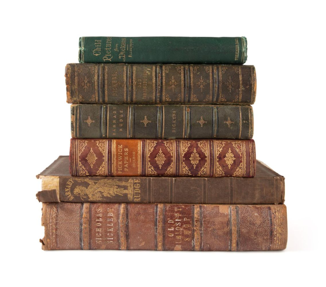 6VOL C. DICKENS BOOKS INCLUDING