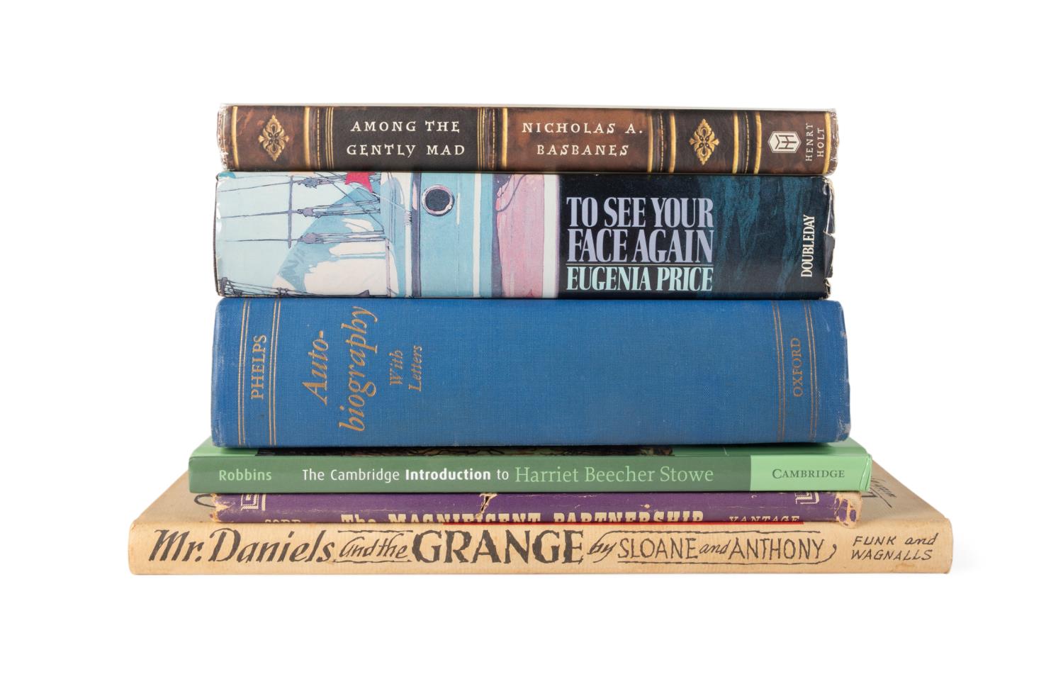 6VOL SIGNED BOOKS BY VARIOUS
