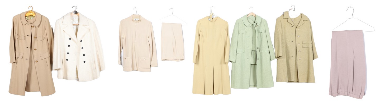 (7) 60's and style garment group to