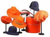 (7) 60's/70's Orange and navy