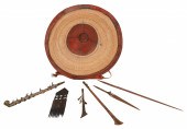 (7) African items, c/o Fulani