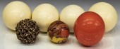 (7) AFRICAN OSTRICH EGGS PAINT
