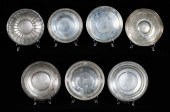 7 AMERICAN STERLING SILVER PLA