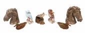 (7) Animal figurines, c/o Bill
