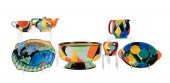 7 ART DECO MAINLY GRAY'S POTTE