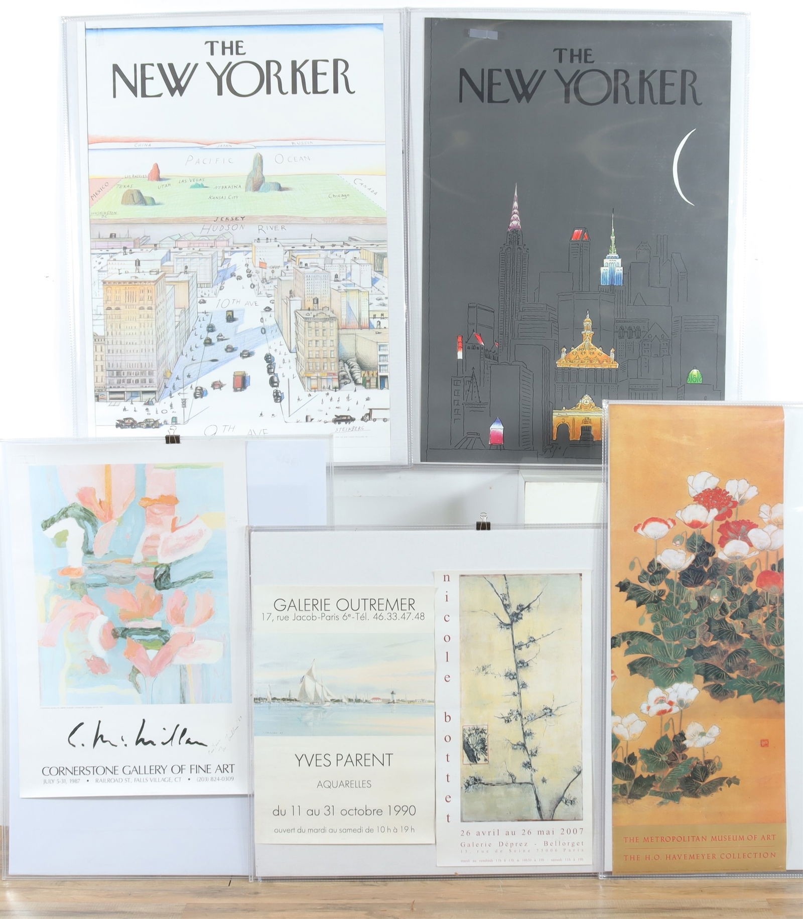 7 ART POSTERS - STEINBERG,