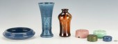 7 ART POTTERY ITEMS, INCL. ROO