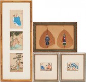 7 ASIAN PAINTINGS & PRINTS, PE