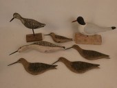 7 ASSORTED H. MONK BIRDSLot of