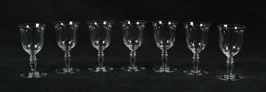 7 BACCARAT CRYSTAL PROVENCE PORT
