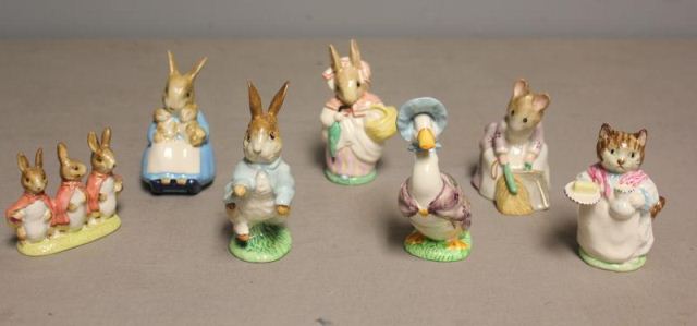 7 Beatrix Potter Porcelain