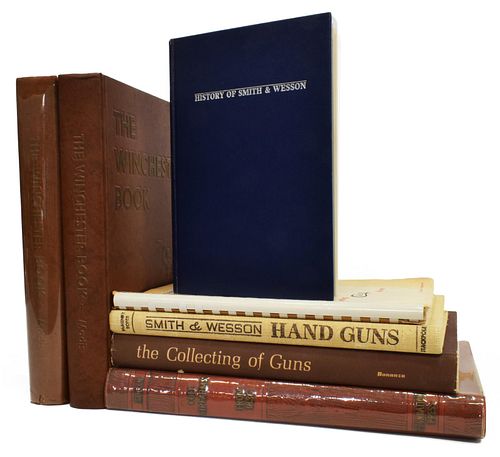 (7) BOOKS: COLT &AMP; WINCHESTER