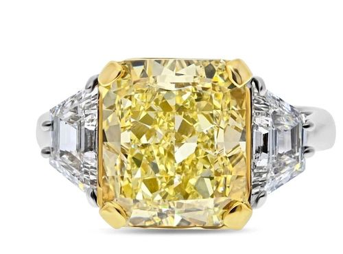 7 CARAT RADIANT CUT DIAMOND FANCY
