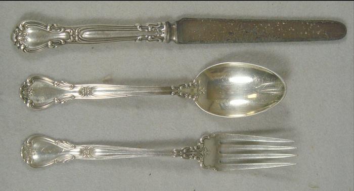 7 "Chantilly" Gorham sterling