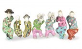 7 CHINESE FAMILLE ROSE WALL FI