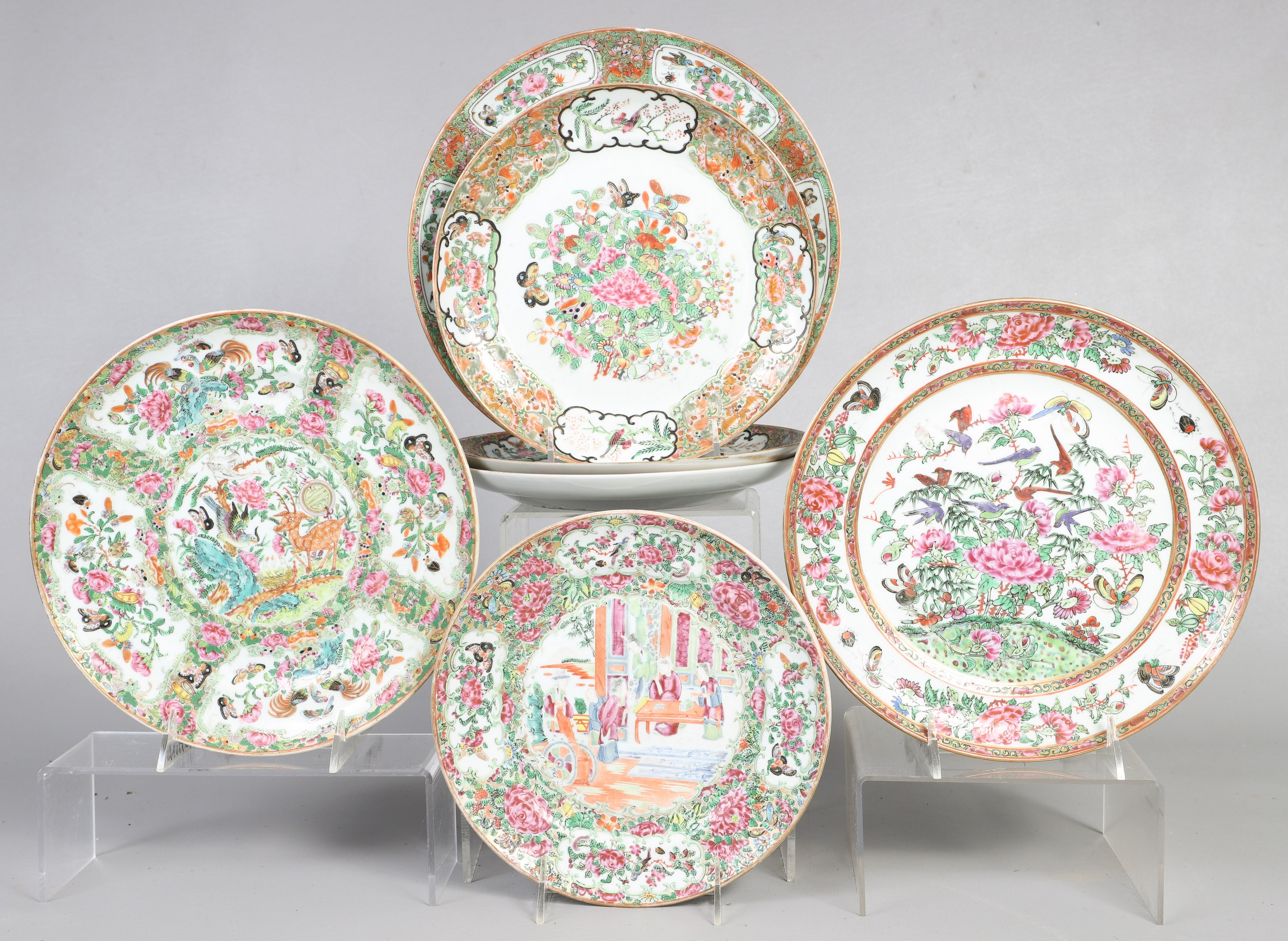 (7) Chinese porcelain Famille