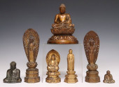 (7) COLLECTION OF ASIAN BUDDHA