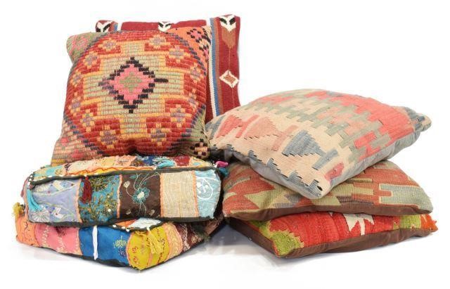 (7) COLLECTION OF ASSORTED THROW