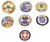 (7) COLLECTION OF ENAMELED AUT