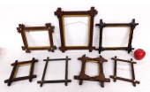 7 EASTLAKE ERA PICTURE FRAMES<
