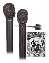 7. EBONY HEAD CHOPPER CANE -CA