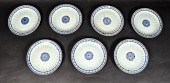 7 EDO JAPANESE PORCELAIN PLATE