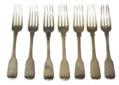 (7) ENGLISH GEORGIAN STERLING