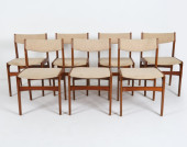 (7) ERIK BUCH DANISH TEAK AND
